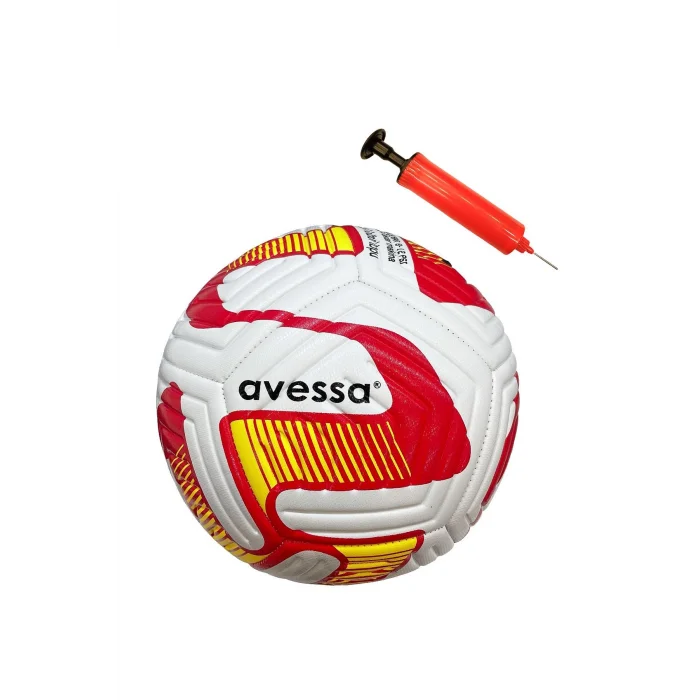 Avessa FT900-130K Futbol Topu Kırmızı 4 Astar Pompalı