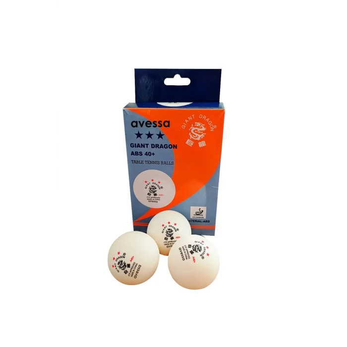 Avessa Giant ITTF Onaylı Masa Tenis Pinpon Topu 40+PLUS 6LI