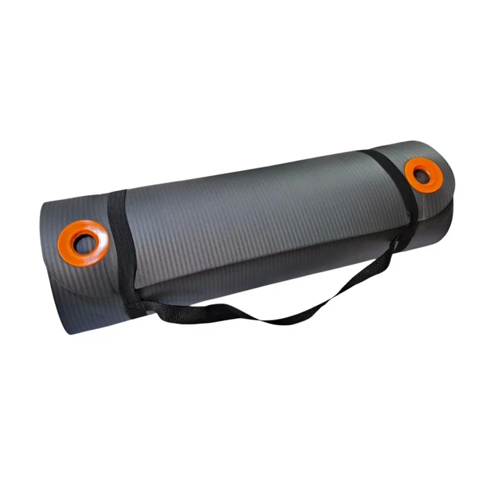 Avessa Hnbr-10 Delikli Nbr Yoga Matı Gri
