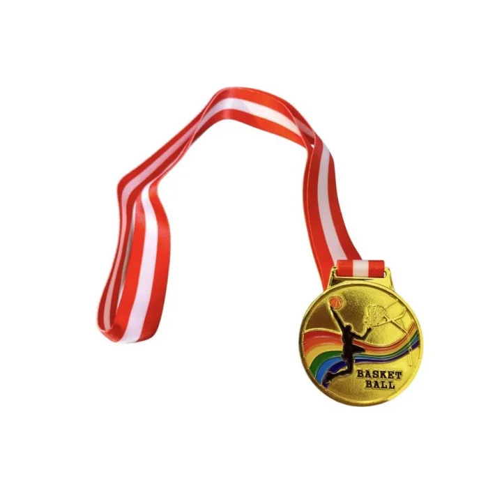 Avessa Mad-Bas-2 Basketbol Figürlü Madalya 6.5 Cm