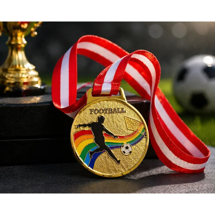Avessa Mad-Fut-1 Futbol Figürlü Madalya 6.5 Cm