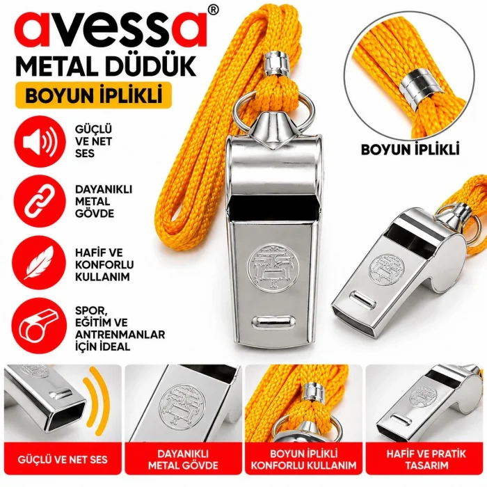 Avessa Metal Düdük