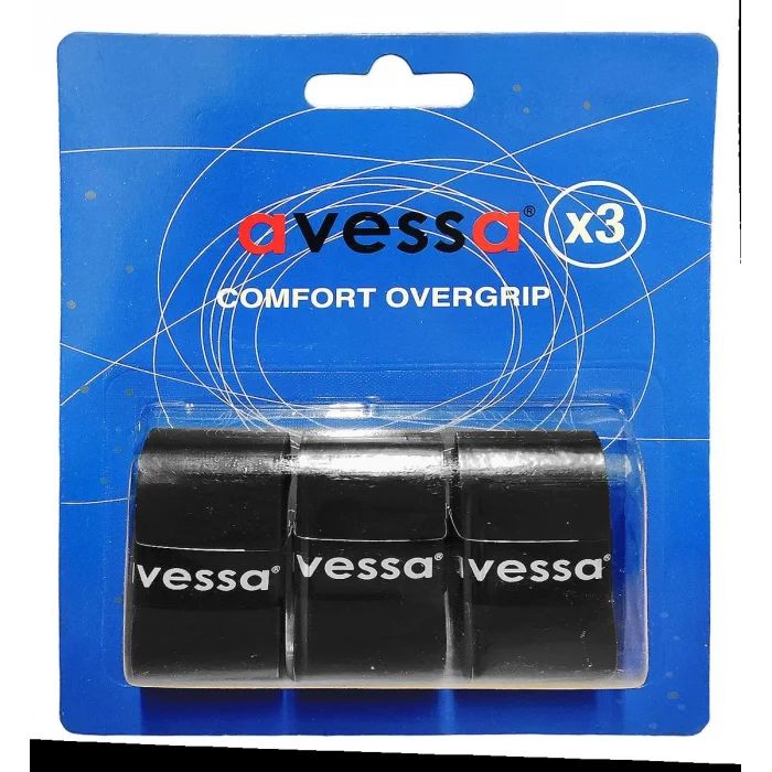 Avessa Og-70 Overgrip Siyah 3lü