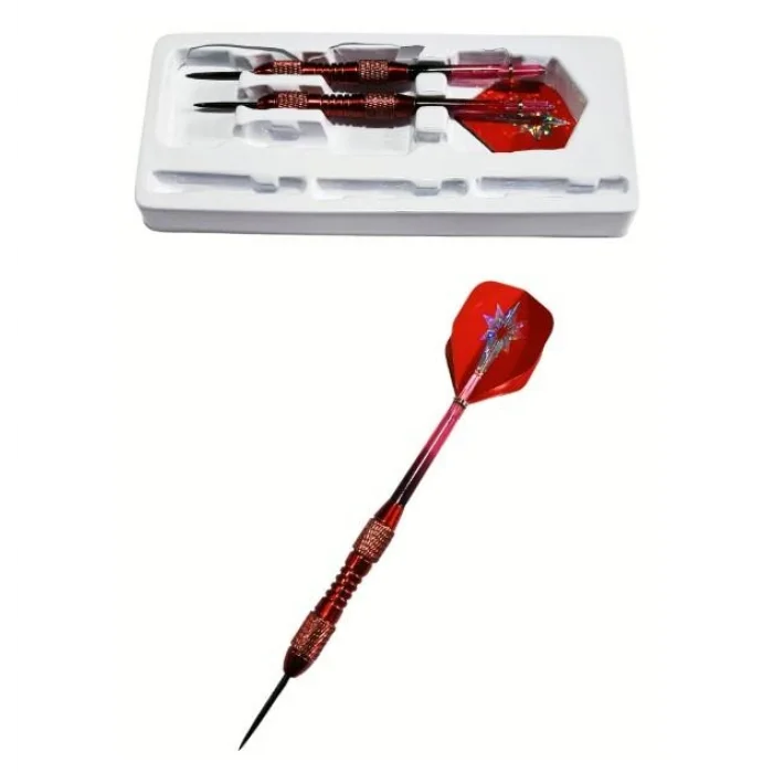 Avessa Ok-300 Profesyonel Çelik 20Gr Dart Oku Kırmızı 3lü
