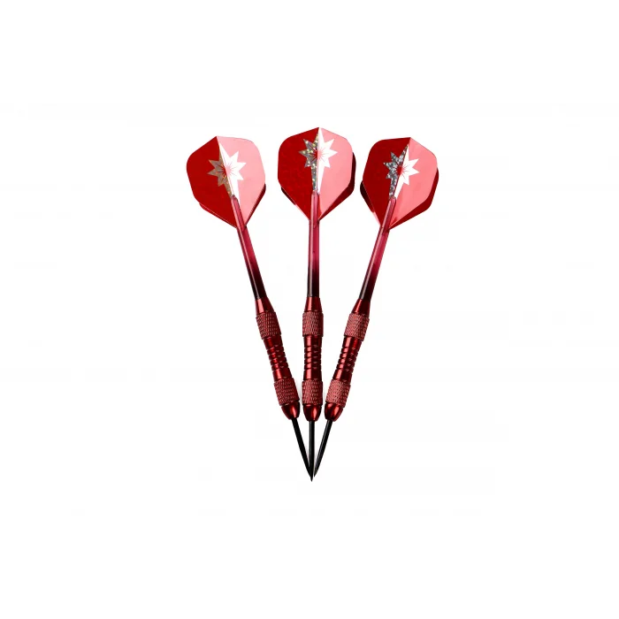Avessa Ok-300 Profesyonel Çelik 20Gr Dart Oku Kırmızı 3lü
