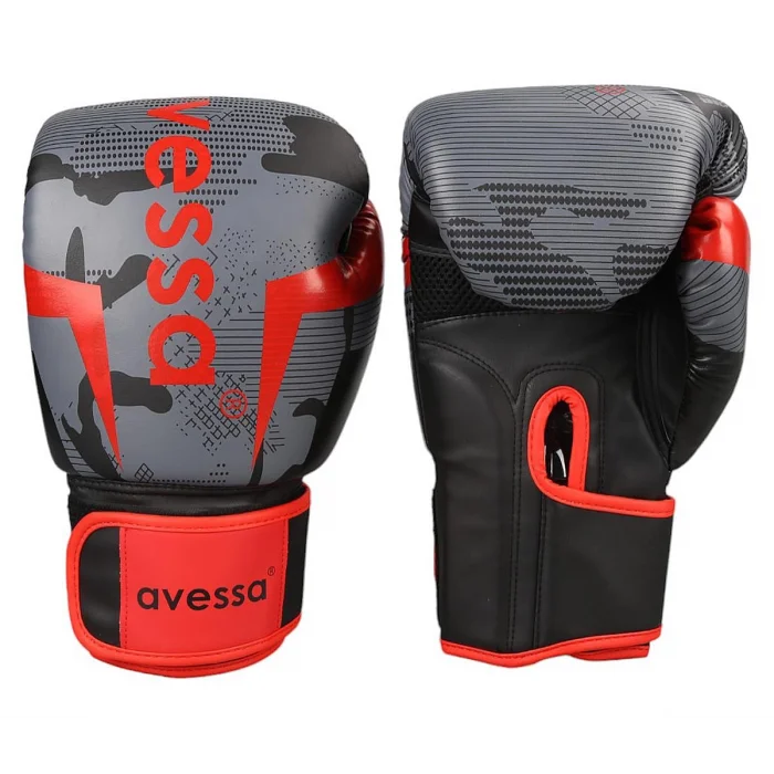 Avessa Ring-312 Boks Eldiveni Siyah 12 Oz
