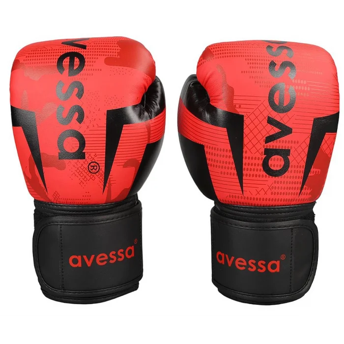 Avessa Ring-314 Boks Eldiveni Kırmızı 14 Oz