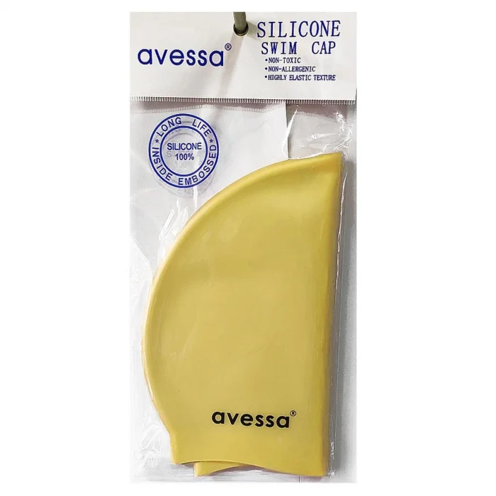 Avessa Silikon Bone Sarı Havuz Bonesi SC-202