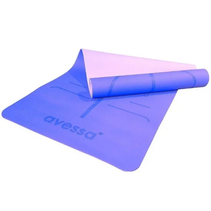 Avessa Tpe-50 Çift Renk Tpe Pilates Minderi Mor