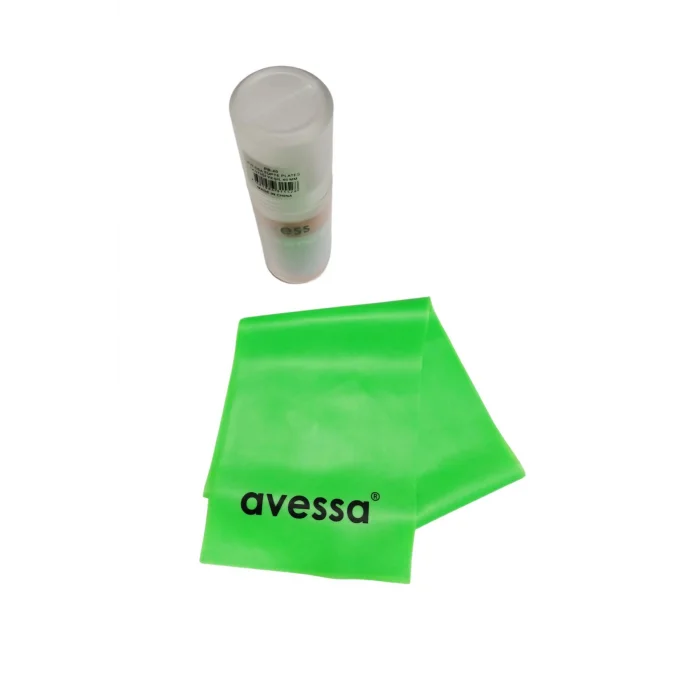 Avessa Tüpte Pilates Lastiği PB-40 YEŞİL 40 mm