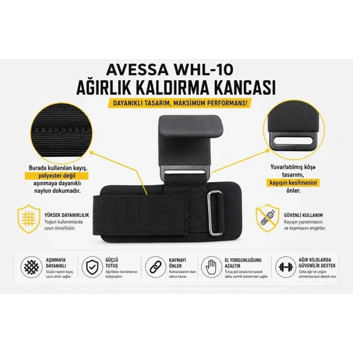 Avessa Wlh-10 Dambıl Çalışma Aleti Bilek Sargılı Çift