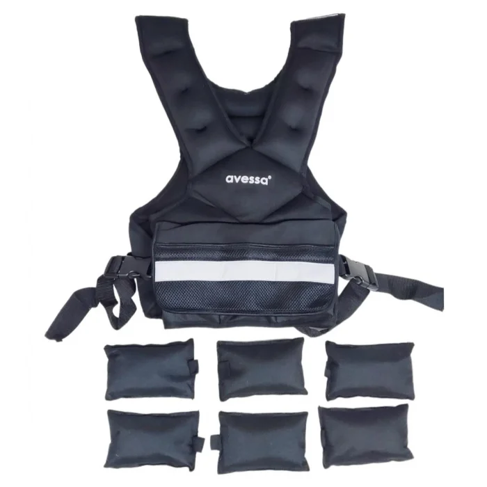 Avessa Wv-10kg Ağırlık Yeleği Siyah