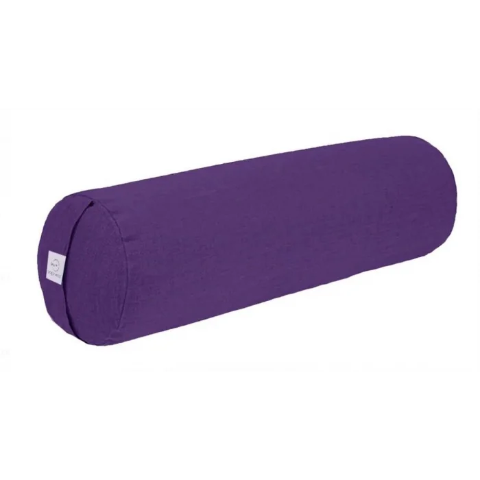 Avessa Yg-Bm100 Bolster Silingir Yoga Meditasyon Minderi Mor