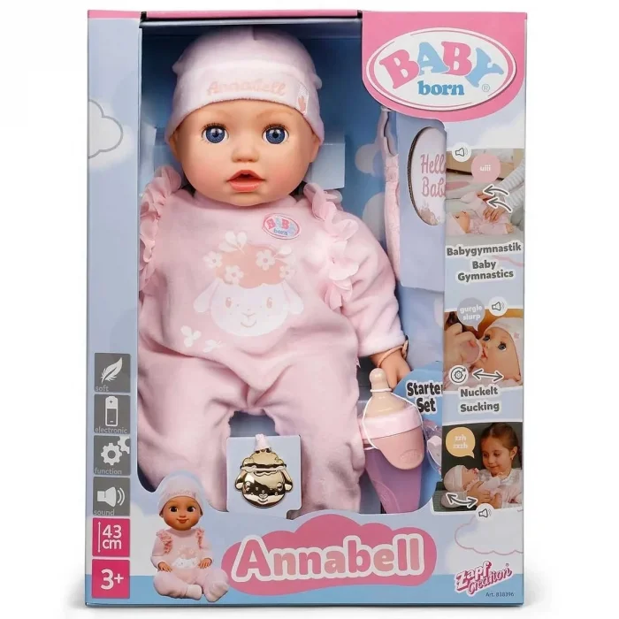 Baby Born 43cm Annabell Bebeği