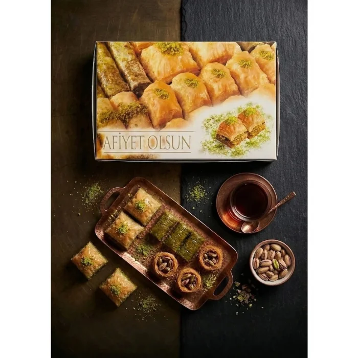 Baklava Kutusu Küçük 500gr 200lü