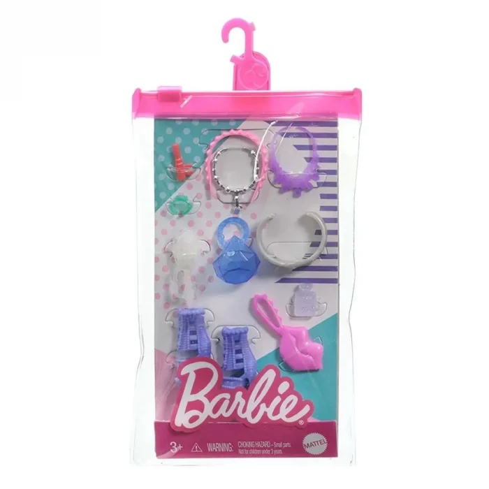 Barbie'nin Moda Aksesuarları Paketleri