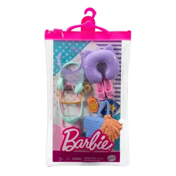 Barbie'nin Moda Aksesuarları Paketleri
