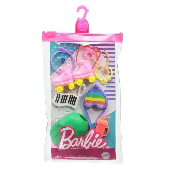 Barbie'nin Moda Aksesuarları Paketleri
