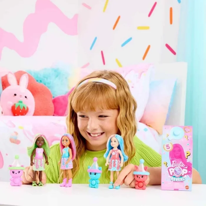 Barbie Chelsea Pop Reveal Smoothie Serisi Sürpriz Paket