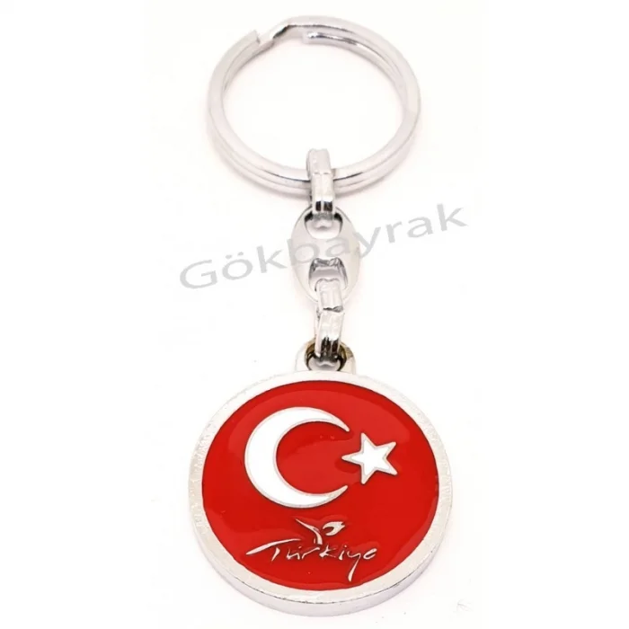 Bayrak Resimli Anahtarlık