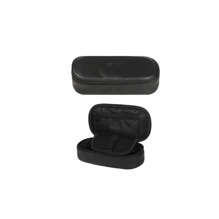Bback Oval Deri Kalemlik / Kalem Kutusu SİYAH