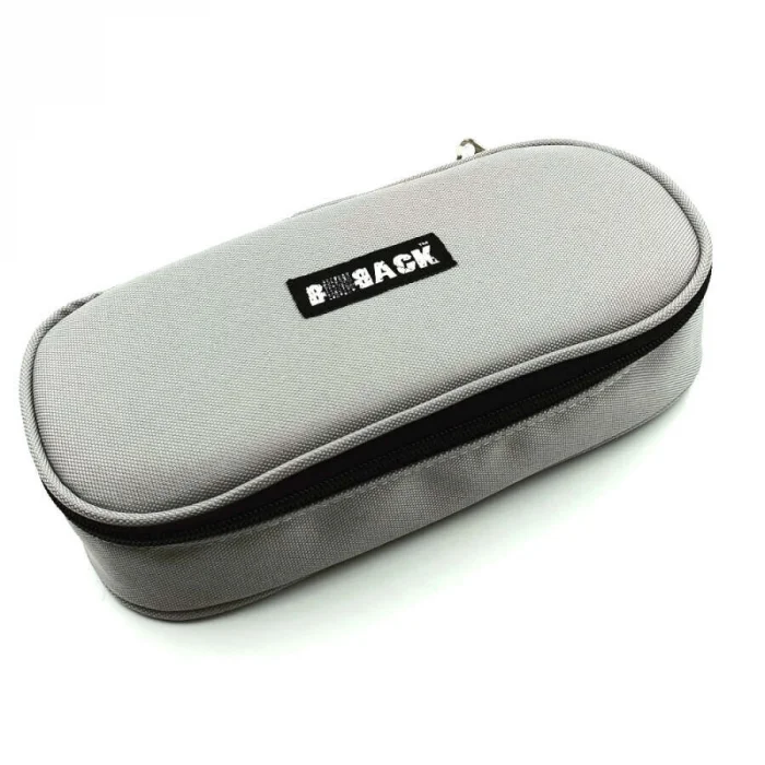 Bback Oval Kumaş Kalemlik / Kalem Kutusu AÇIK GRİ