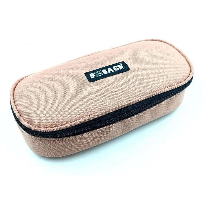 Bback Oval Kumaş Kalemlik / Kalem Kutusu PASTEL PEMBE