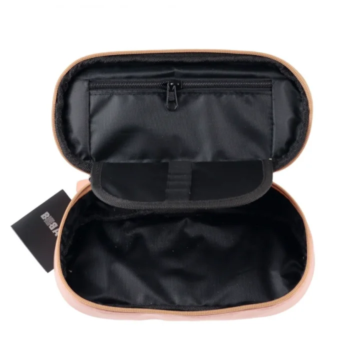 Bback Oval Kumaş Kalemlik / Kalem Kutusu PASTEL PEMBE