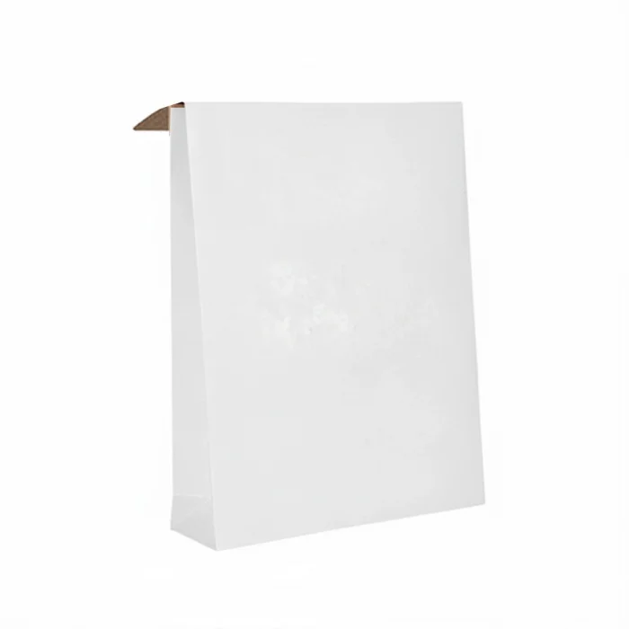 Beyaz Bantlı Hediye Paketi 30x8x40,5 cm