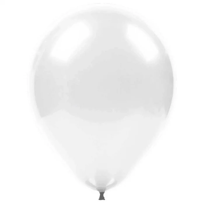 Beyaz Metalik Balon 5