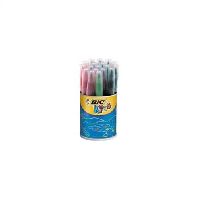 Bic Visa Fırça Uçlu Keçeli Kalem 18 Renk (8289651)