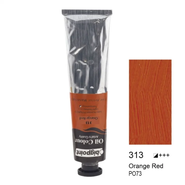 Bigpoint Yağlı Boya 200 ml. 313 Orange Red