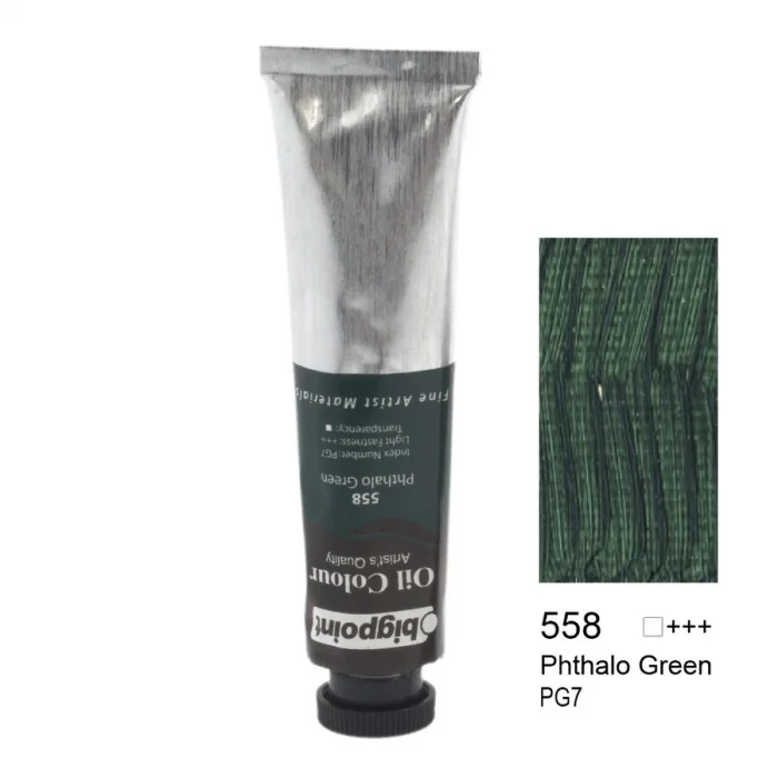 Bigpoint Yağlı Boya 200 ml. 558 Phthalo Green
