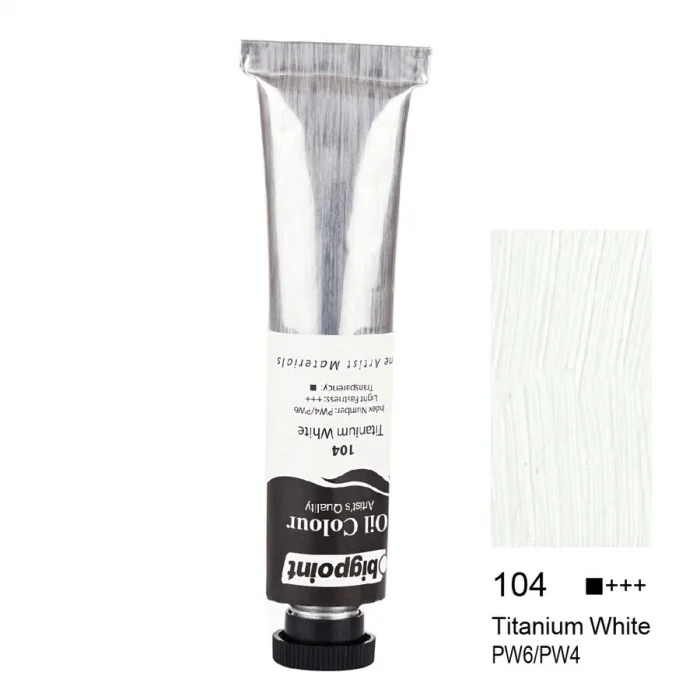 Bigpoint Yağlı Boya 45 ml. 104 Titanium White