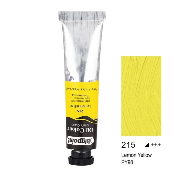 Bigpoint Yağlı Boya 45 ml. 215 Lemon Yellow