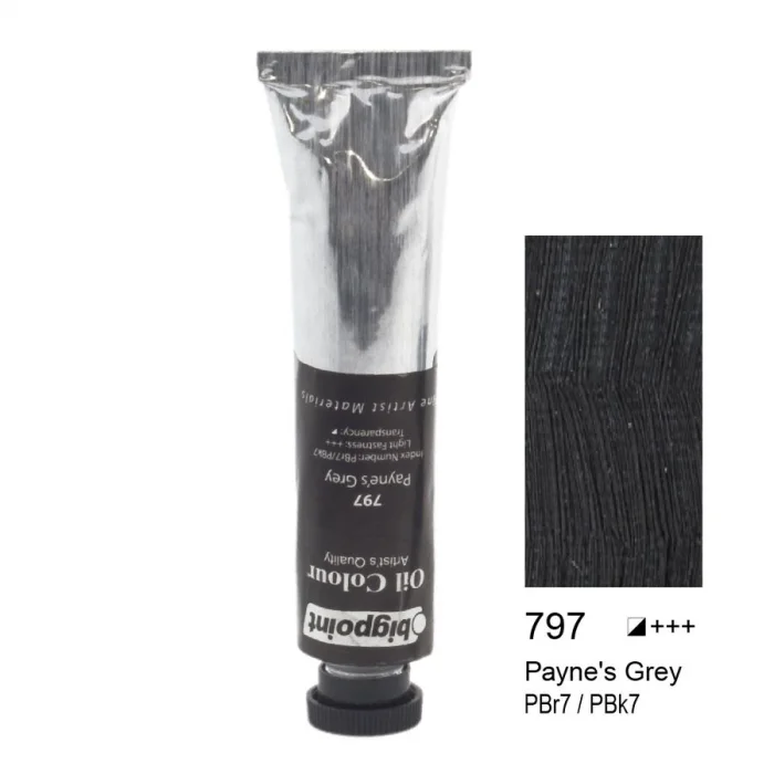 Bigpoint Yağlı Boya 45 ml. 797 Paynes Grey