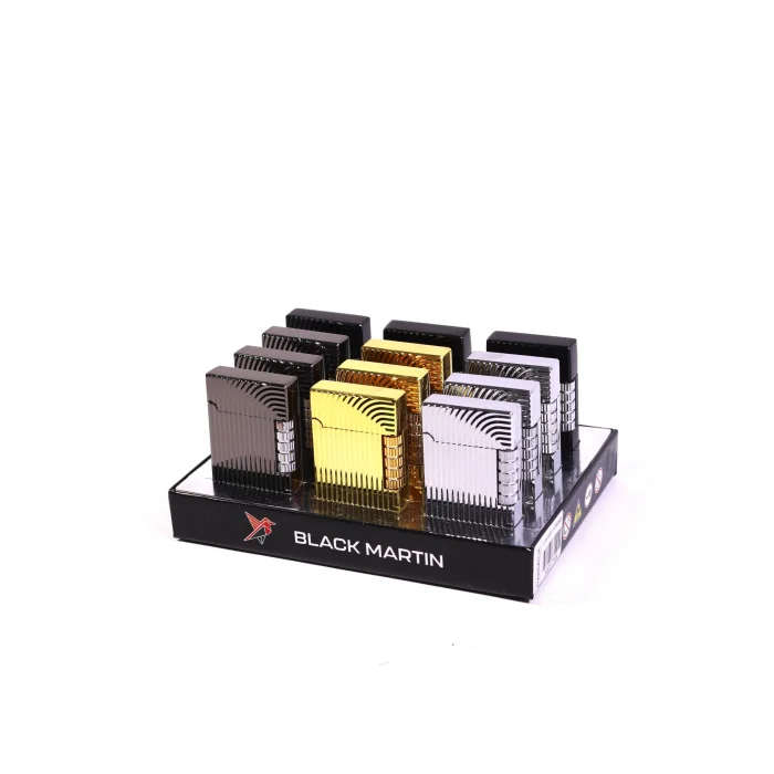 Black Martin Soft Flame Çakmak Antrasit BM0441 - Parmida