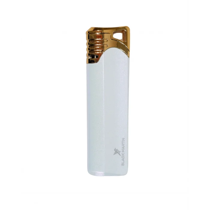 Black Martin Tek Torch Çakmak Beyaz BM431 - Parmida