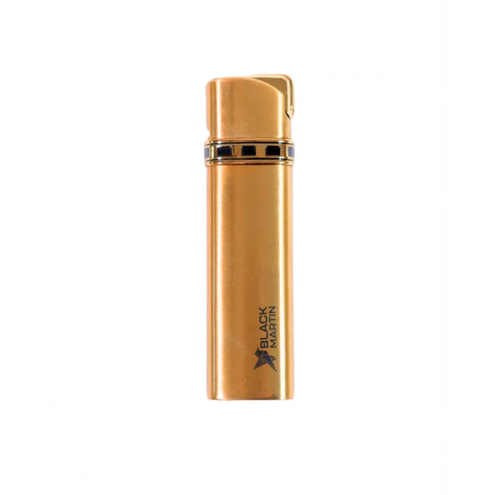 Black Martin Tek Torch Çakmak Gold BM167 - Parmida