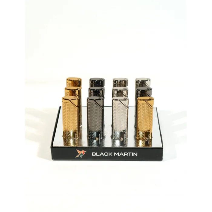 Black Martin Tek Torch Çakmak Gold BM455 - Parmida