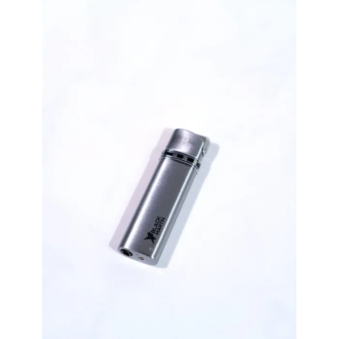Black Martin Tek Torch Çakmak Gümüş BM168 - Parmida