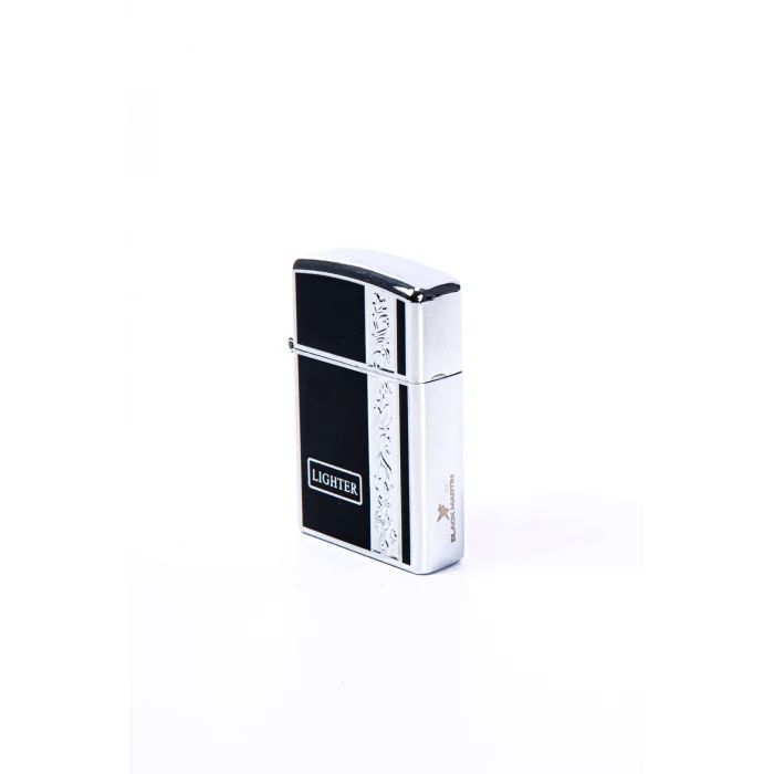 Black Martin Tek Torch Çakmak Gümüş BM206 - Parmida