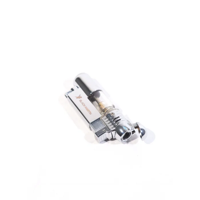 Black Martin Tek Torch Çakmak Gümüş BM452 - Parmida