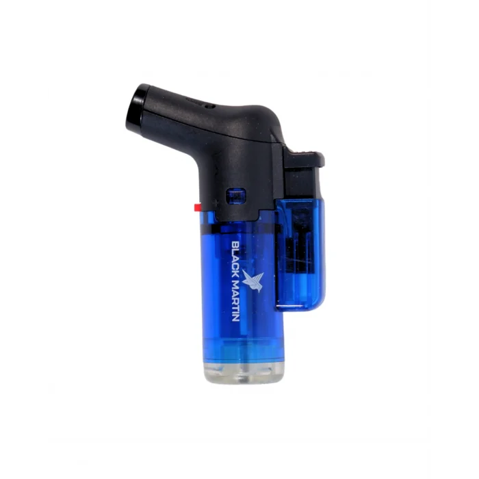 Black Martin Tek Torch Çakmak Mavi BM424 - Parmida