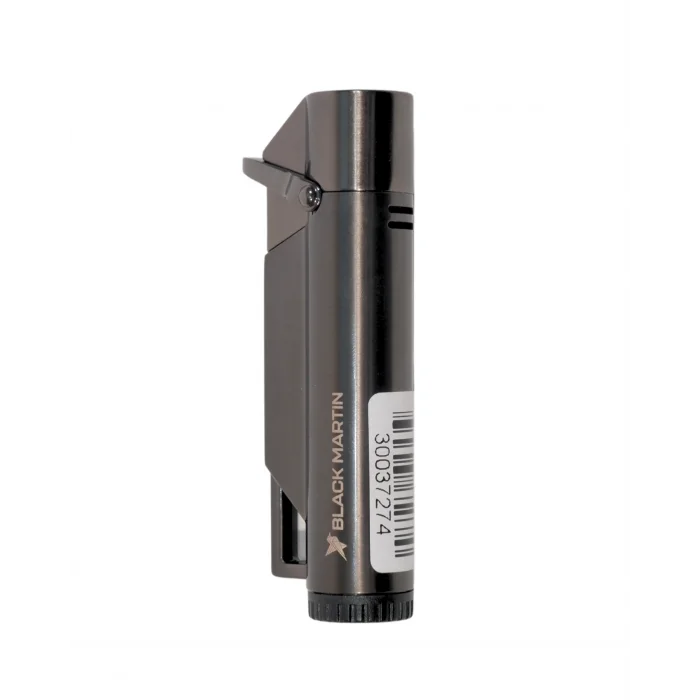 Black Martin Tek Torch Çakmak Metalik Gri BM448 - Parmida