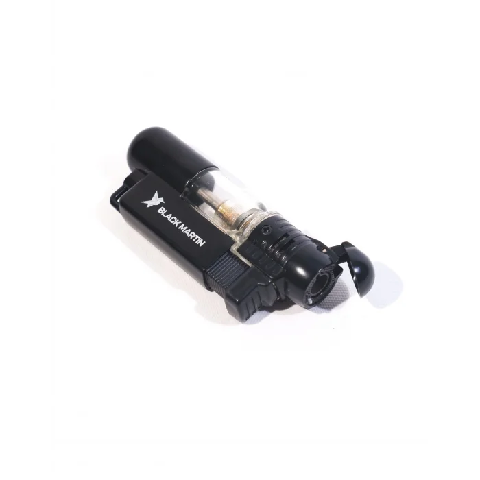 Black Martin Tek Torch Çakmak Siyah BM451 - Parmida