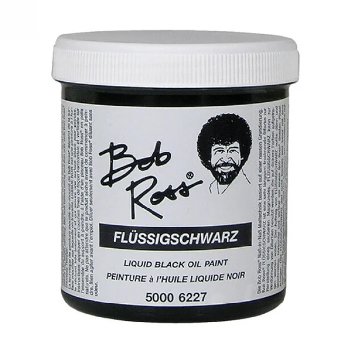 Bob Ross Liquid Black (Sıvı Siyah) 250 ml.