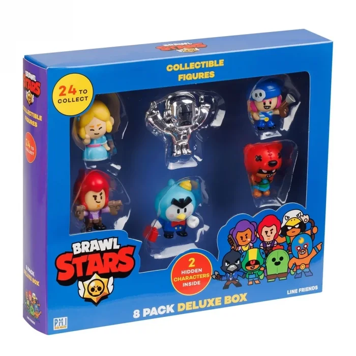 Brawl Stars 8'li Delüks Figür