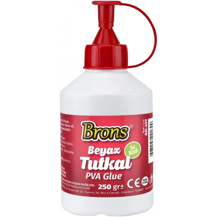 Brons Genel Amaçlı Beyaz Tutkal 250 gr.