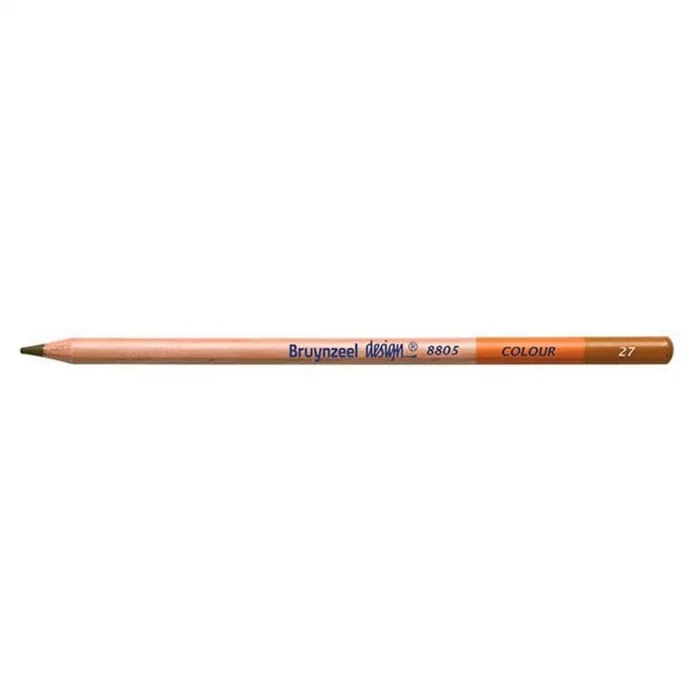 Bruynzeel Design Colour Pencils Kuru Boya Kalemi 27 Yellow Ochre